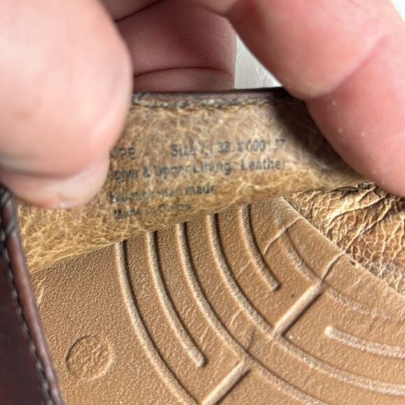 Dr. Andrew Weil Orthotic Hope Brown Leather Sandals Sz 7 - Picture 5 of 6